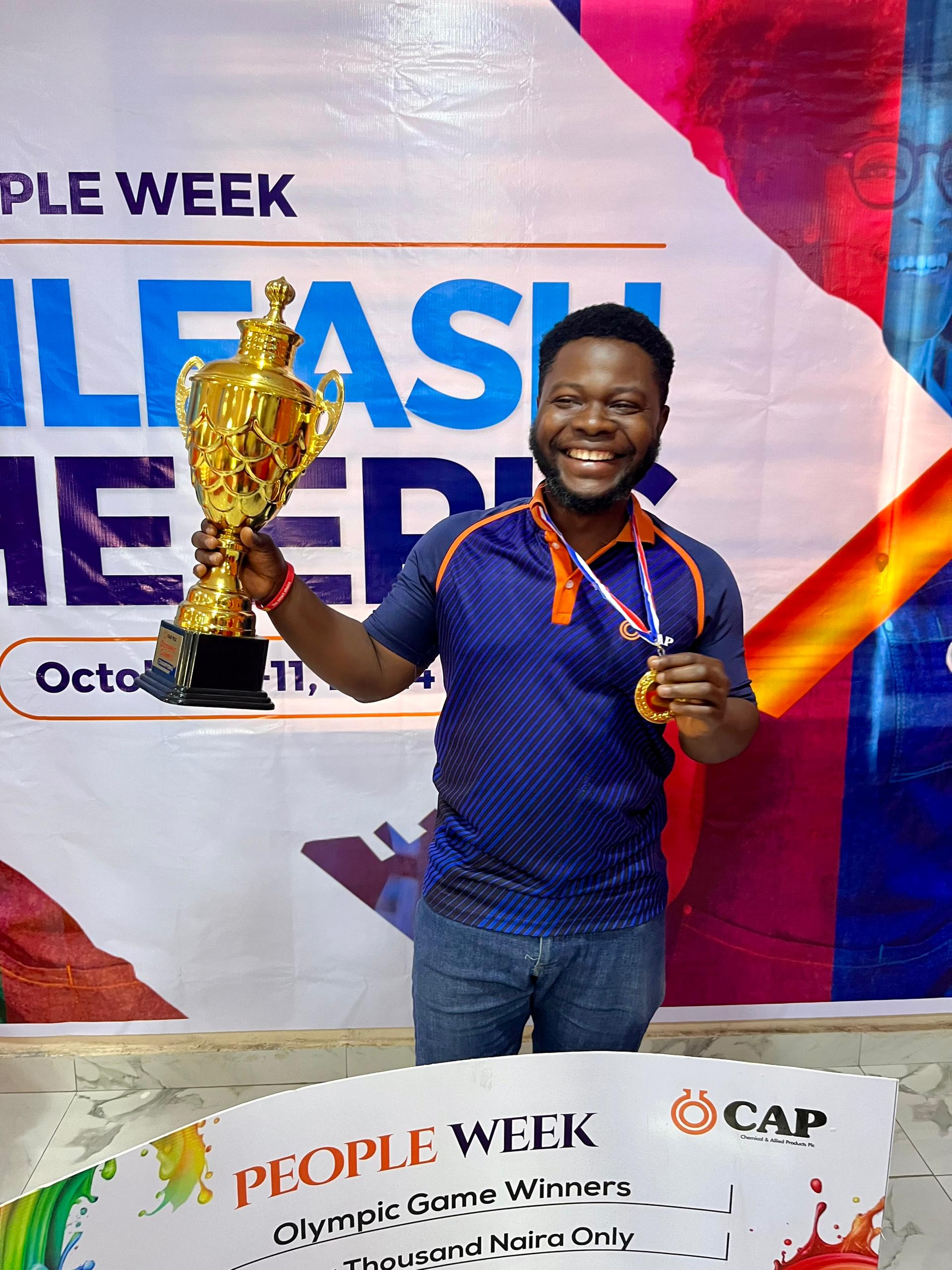 CAP People Week Trophy Winner