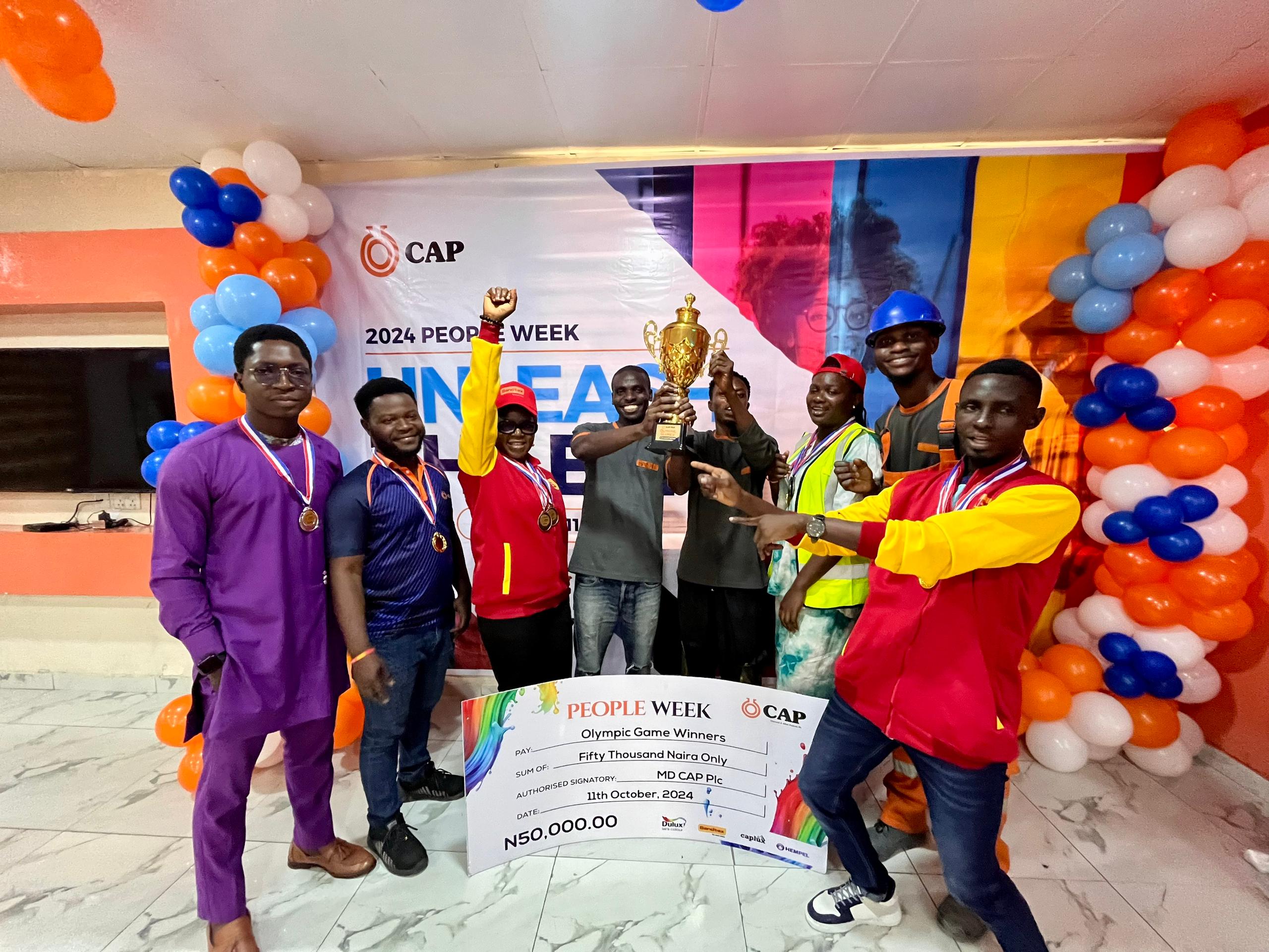 CAP People Week Team Celebration